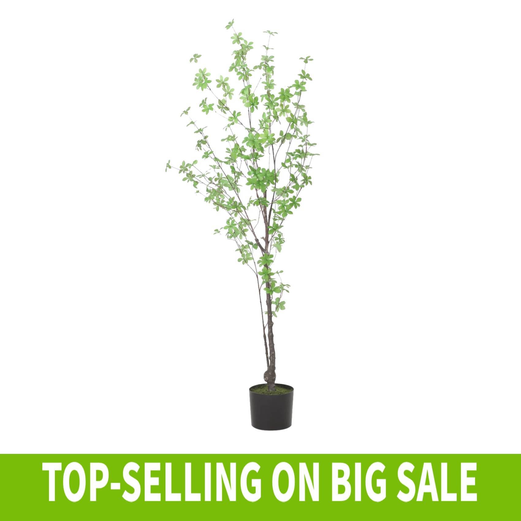 150CM ARTIFICIAL DISC LEAF TREE