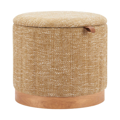 Fije Storage Ottoman Oat Yellow