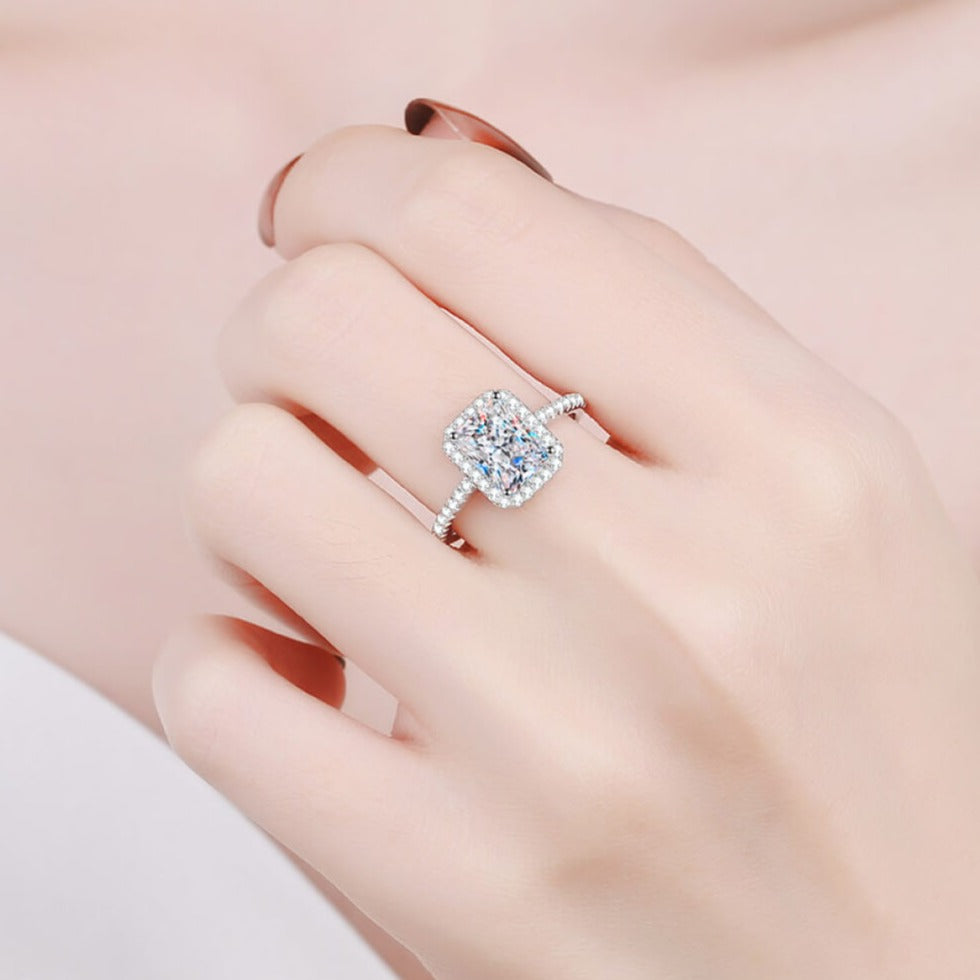 1 Carat Radiant Diamond Ring