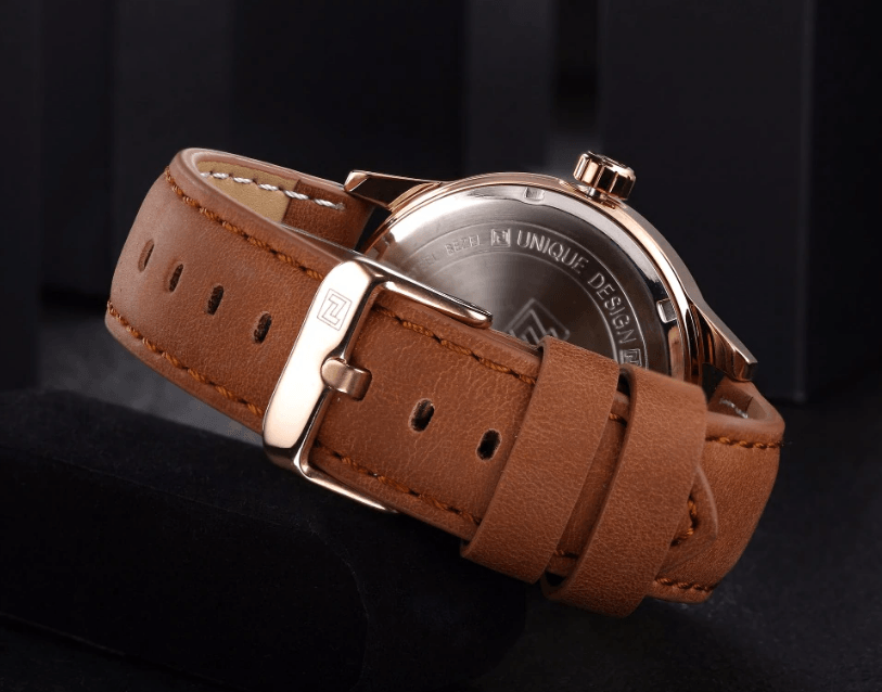 Universal Waterproof Watch With Details Of Great Design Numbers And Date Display Perfect Gift