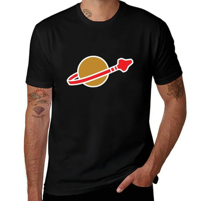 Classic Space Logo Slim-fit Cut T-Shirt