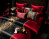 Silk Cotton Embroidery Four-piece Set Bed Sheet Bedspread
