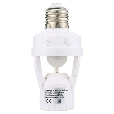 360 Degree Detection PIR Infrared Motion Sensor E27 LED Light