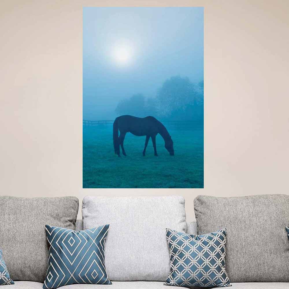 Morning Mist Horse Wall Decal (5 Sizes Available)