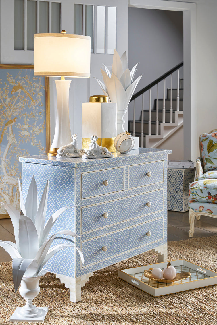 Milford Bone Inlay Chest by Chelsea House