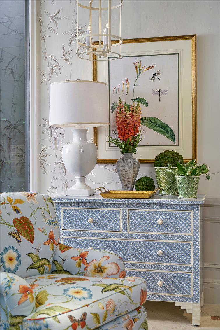 Milford Bone Inlay Chest by Chelsea House
