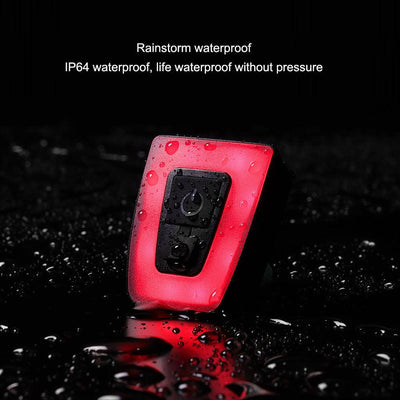 Bicycle taillights, mountain night riding warning lights, helmet taillights, USB charging warning flashlights, riding equipment
