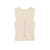 Spring New Style Round Neck Solid Color Loose Design Unique Temperament Knitwear