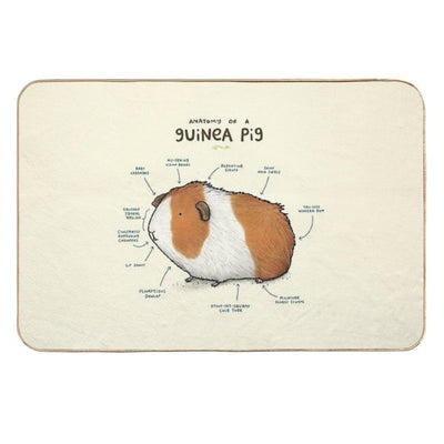 Anatomy of A Guinea Pig High-Traffic Bath Mat