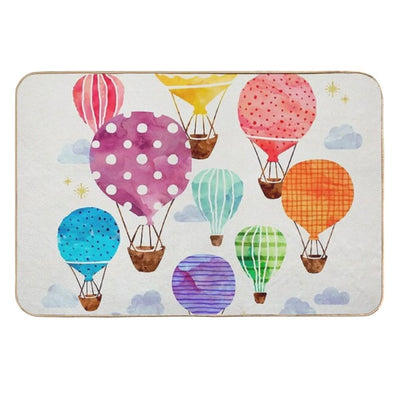 Hot Air Balloon Odorless Bath Mat