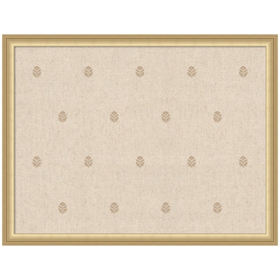 Pinboard Beige Botanical Block Print