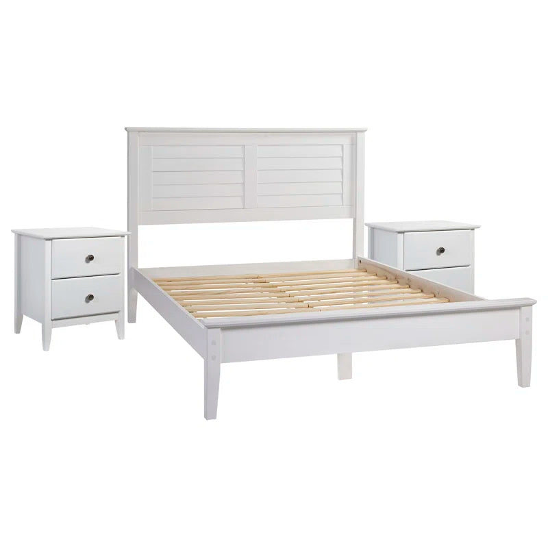 Greenport Solid Wood Platform Configurable Bedroom Set