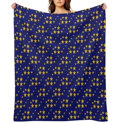 Five Nights at Freddy's Moondrop Pattern Throw Blanket