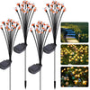 4-Pack Waterproof Solar Bee LED Stake Lights