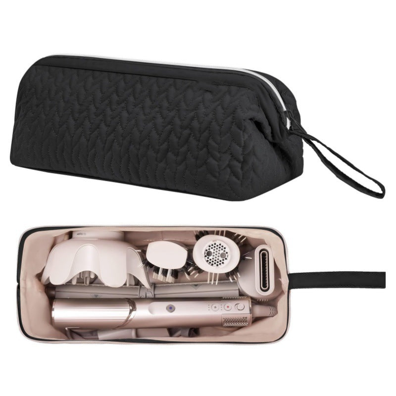 Beige Case for Dyson Airwrap & Revlon Tools: Travel Bag & Organizer.