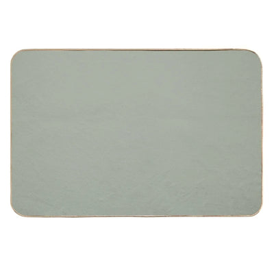 Desert Sage Grey Green Solid Color Odorless Bath Mat