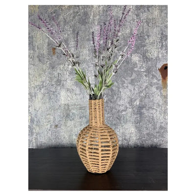 Jute Macrame Vase