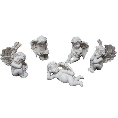Angel plugin garden little girl resin flower decoration micro landscape garden statue