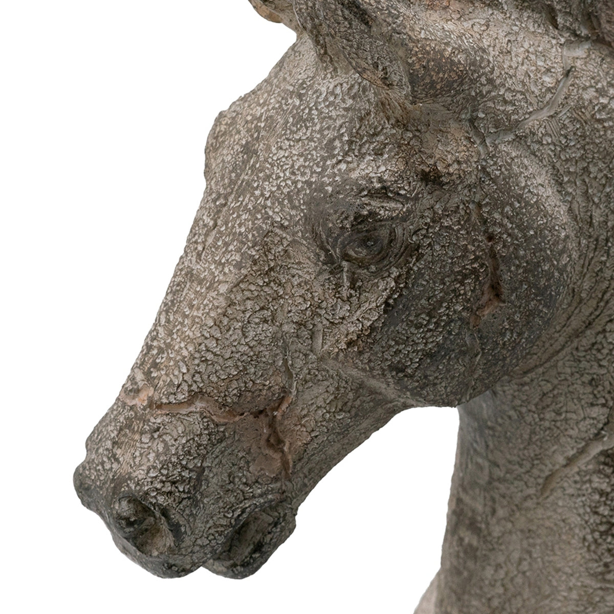 14x4.5x17' Antique Horse Statue On Stand