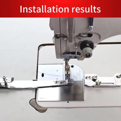 Flat Car Press Stop Stitching Aid