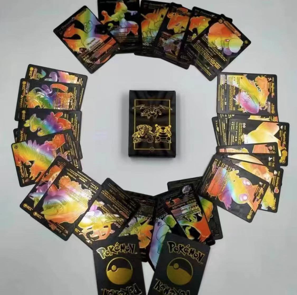 Pok é mon Gold Foil Card Pok é mon Pet Elf Collection Card Battle Card