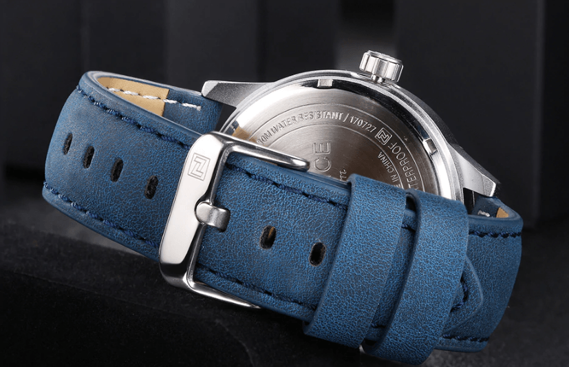 Universal Waterproof Watch With Details Of Great Design Numbers And Date Display Perfect Gift