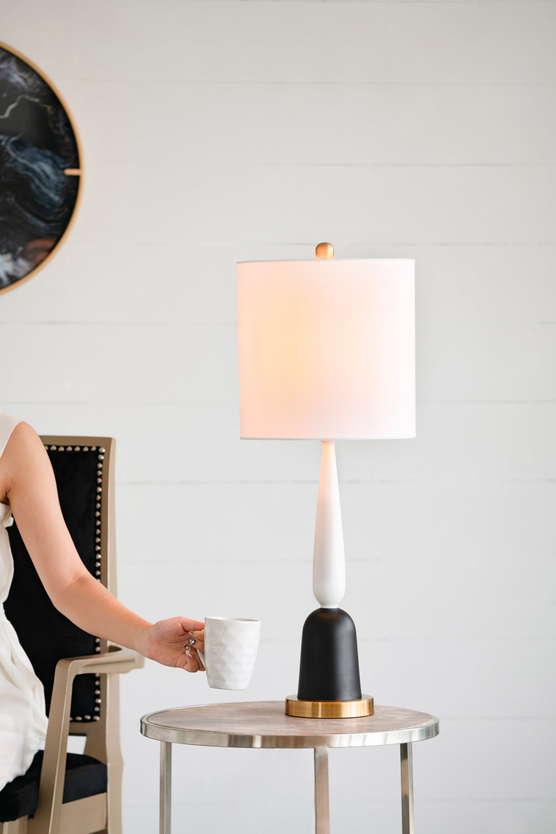 11x11x30.2' Metal Table Lamp