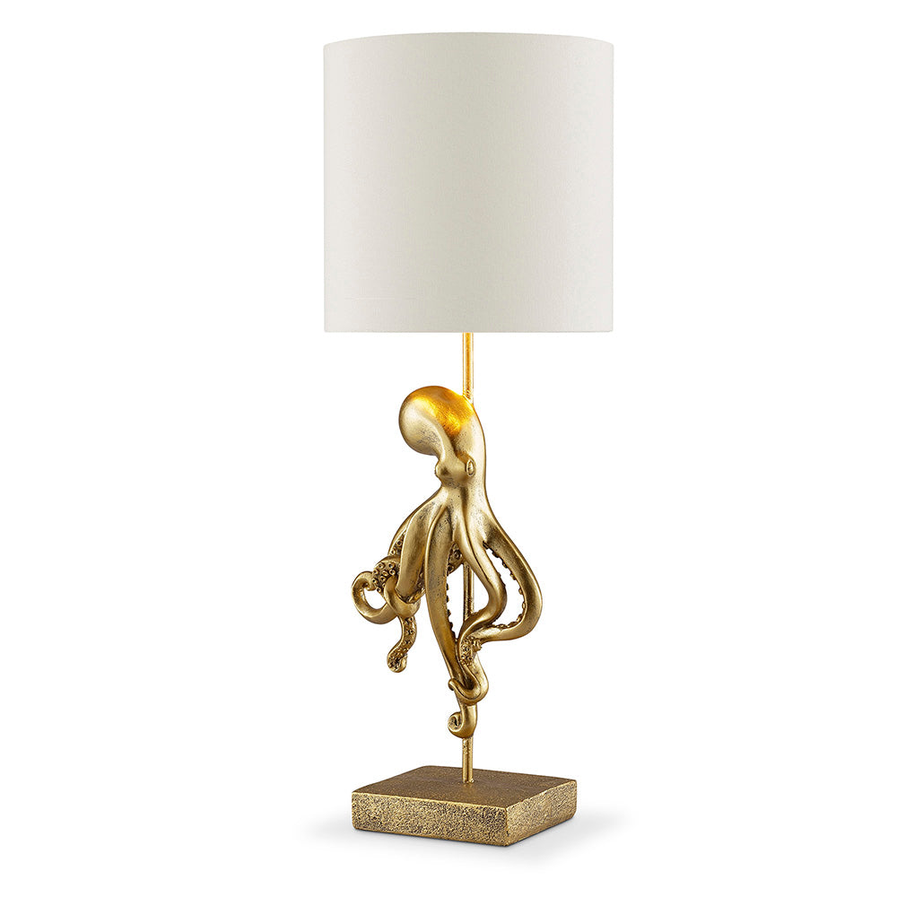 Golden Octopus Desk Lamp by SPI Home - Set of 2