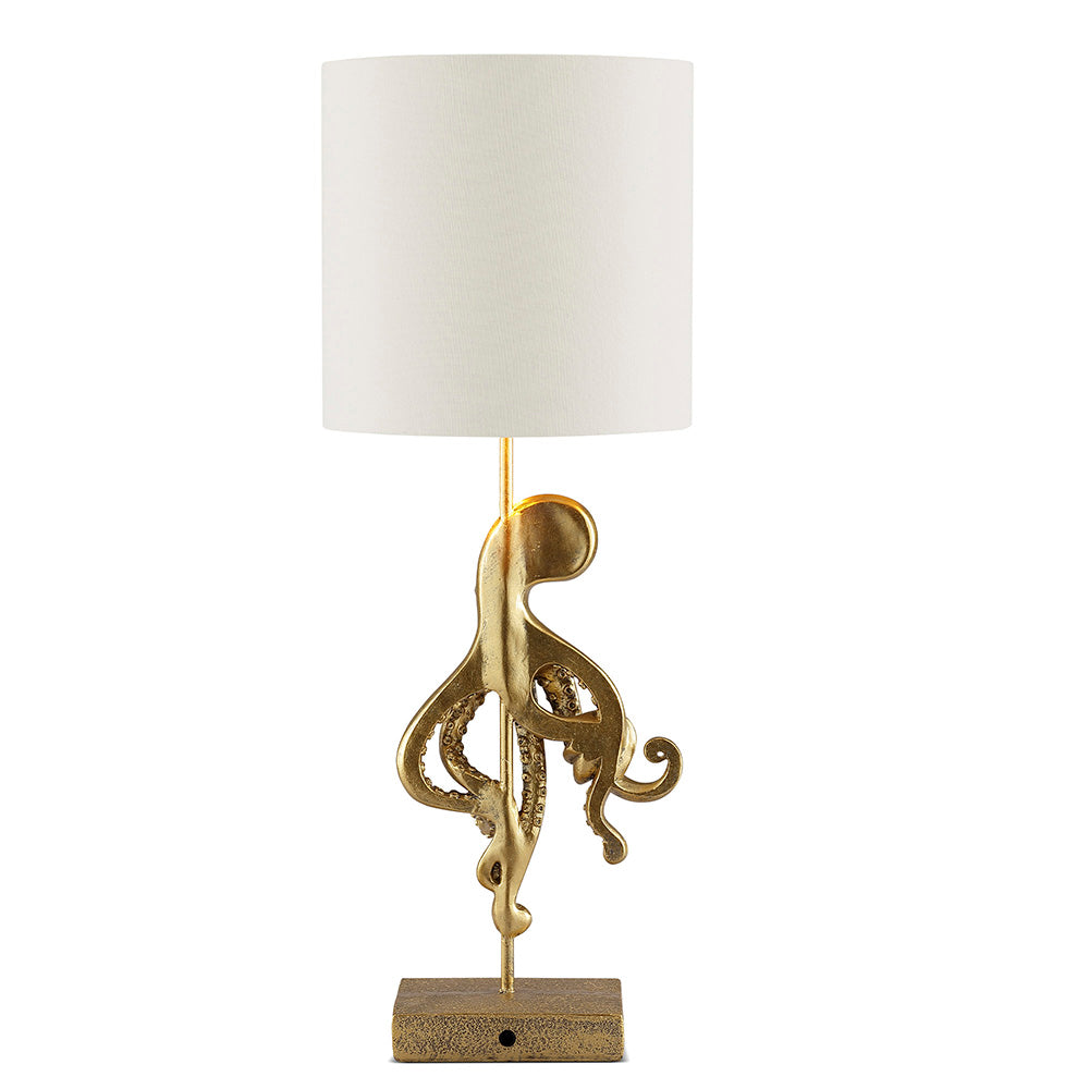 Golden Octopus Desk Lamp by SPI Home - Set of 2