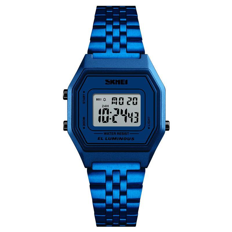 New Digital Men Luxury Retro Men's Sport Wristwatch Fashion Stopwatch Electronic Watches For Mens With Alarm Clock