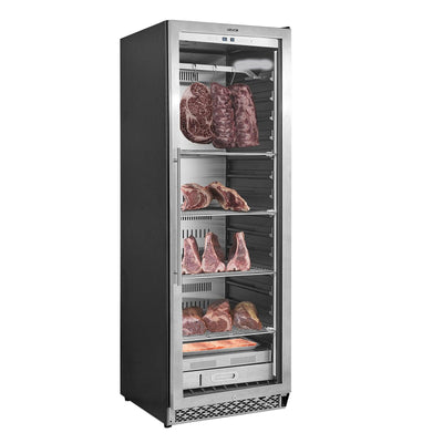 298 LBS Dry Aging Fridge For Steaks, Dry Ager Refrigerator For Meat With Precise Temperature & Humidity Control, Freestanding & Built-in Beef Aging Machine For Home Kitchen Restaurant Hotel
