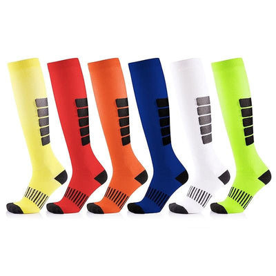 Compression Stocking Anti-slip Best for Basketball Football Outdoor Running Socks Women Men Travel Compression Socks