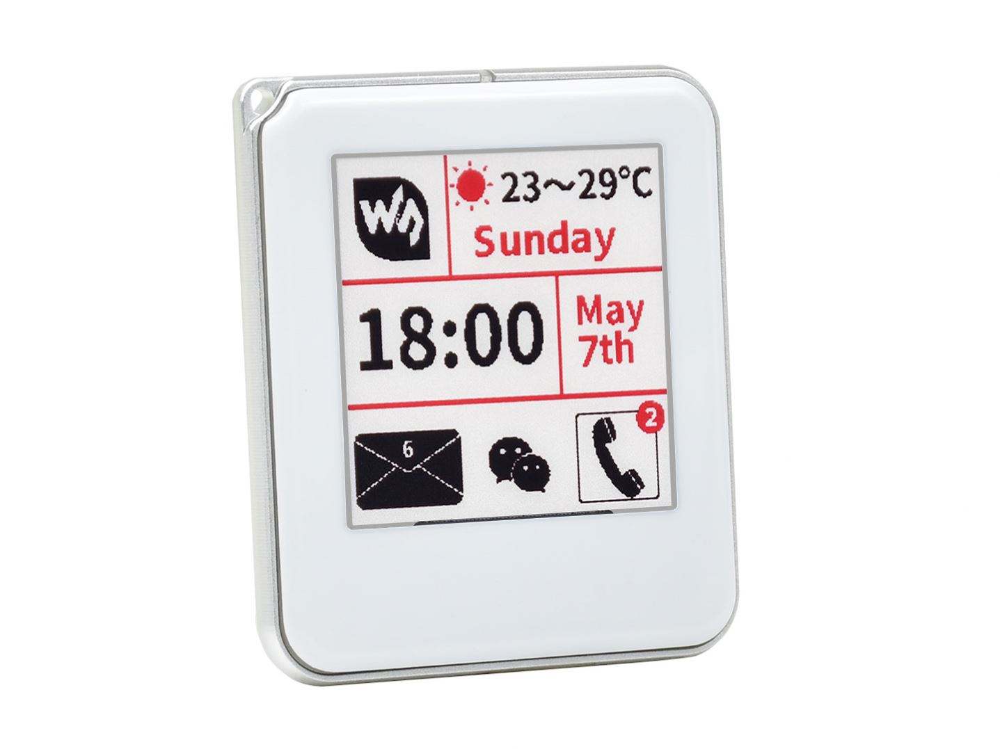 1.54inch Passive NFC-Powered e-Paper No Battery Wireless Powering Data Transfer Red Black White Three Color Displaying