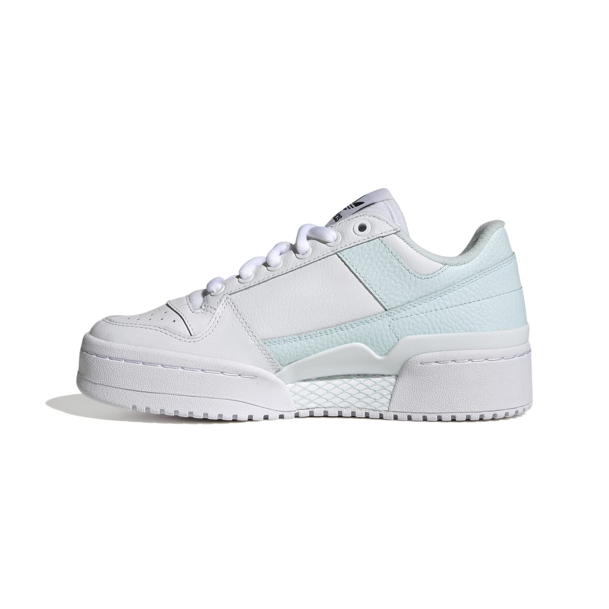 ADIDAS GY6985 FORUM BOLD WMN'S (Medium) White/Blue/Blue Leather & Suede Basketball Shoes