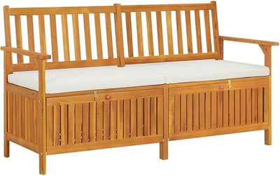 vidaXL Patio Storage Bench 58.3