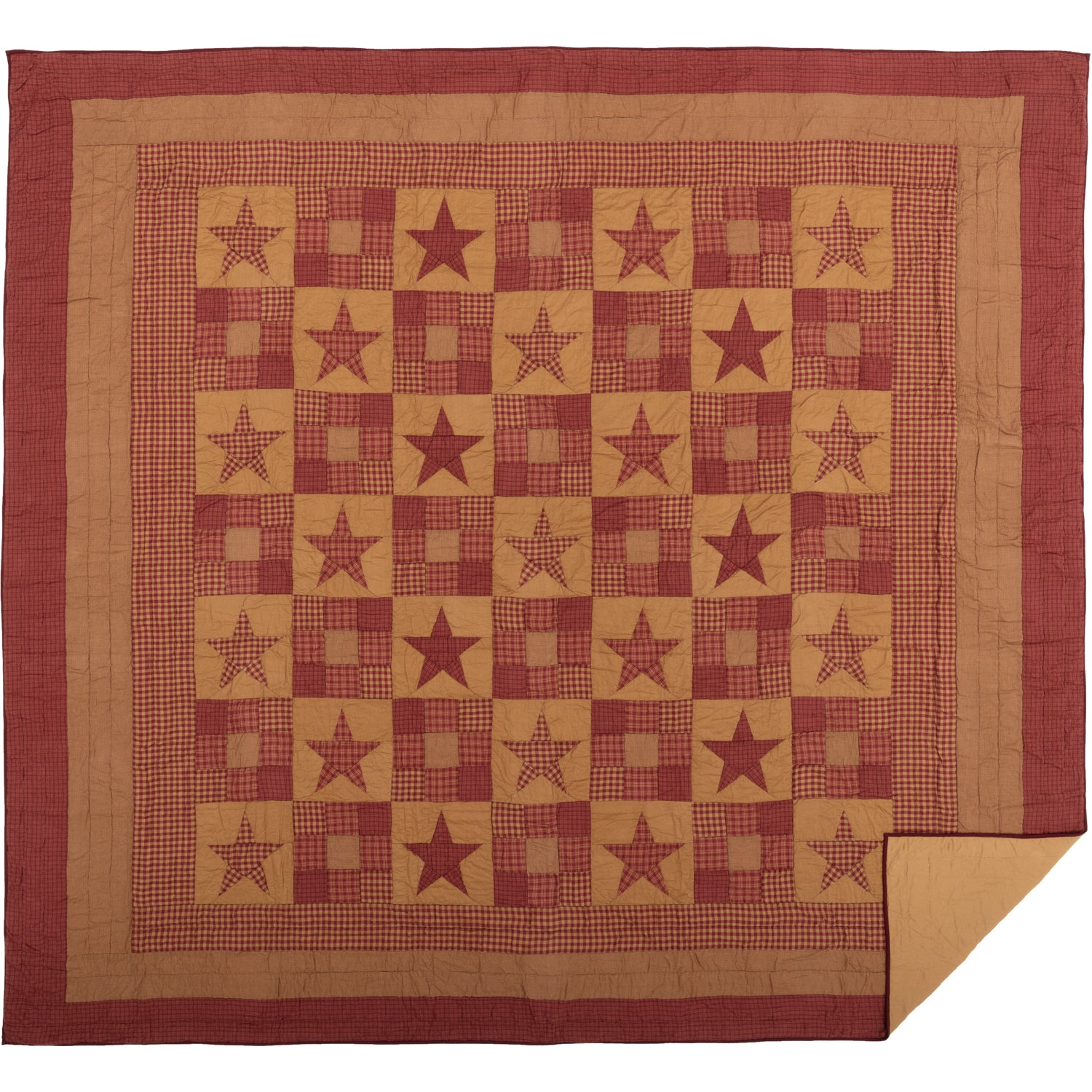 Ninepatch Star Quilt