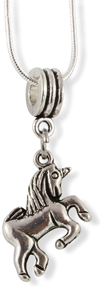 Emerald Park Jewelry Unicorn Snake Chain Necklace