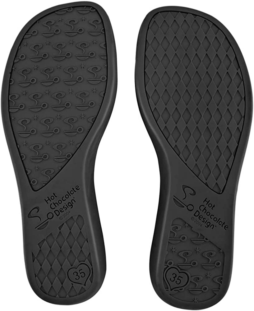Hot Chocolate Design Black Polka Mary Jane Flat - Only size available 5, 12 & 13
