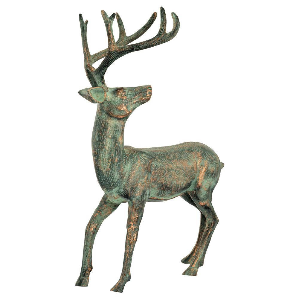 Garden Deer Pair Sculpture