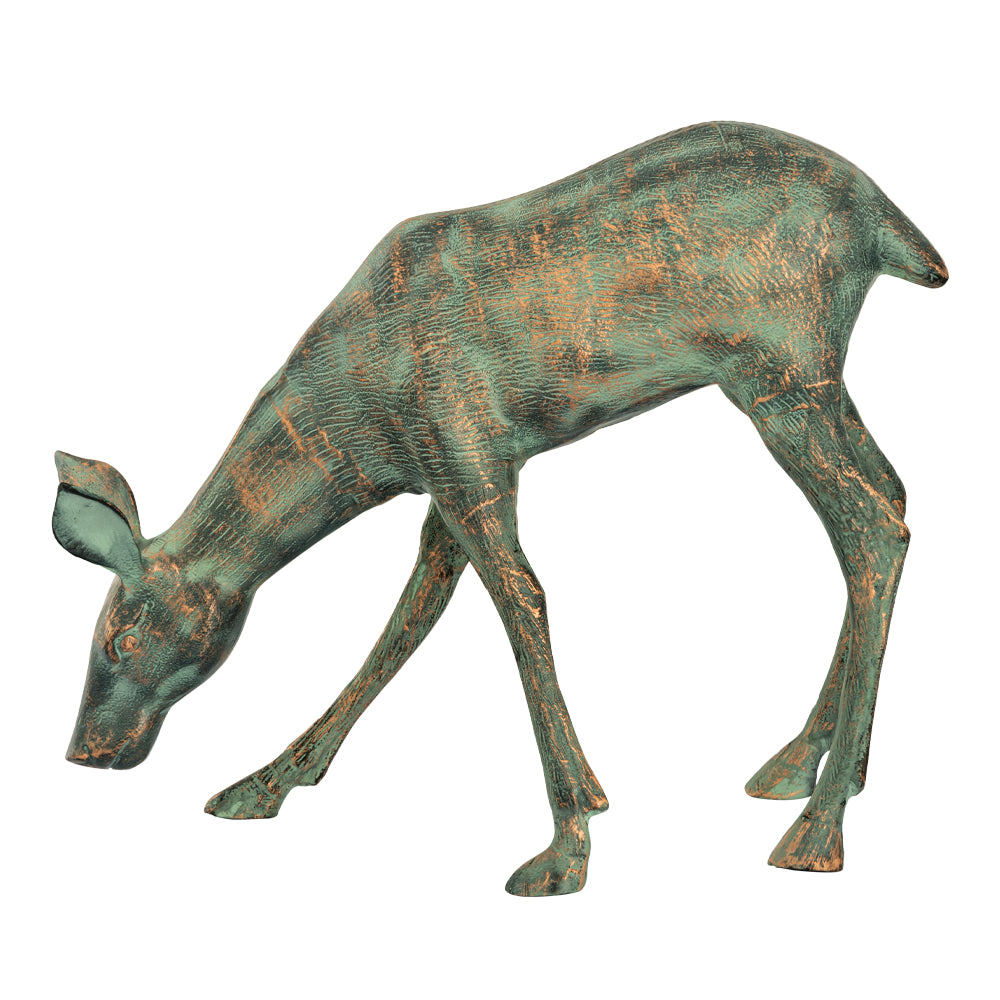 Garden Deer Pair Sculpture