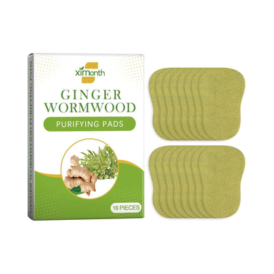 Ginger Wormwood Purifying Pads, Relieve Body Stress And Fatigue Relax Body And Body Toning Body Care Patch
