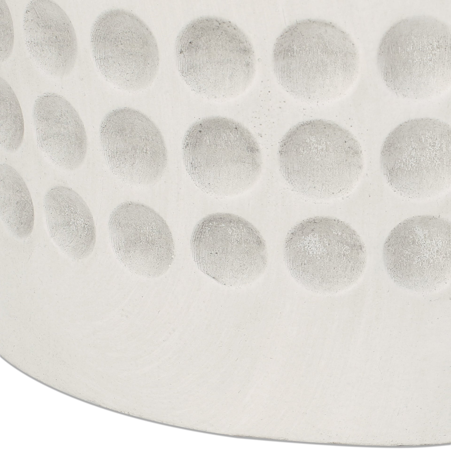 13-Inch cube Antique White MGO Planter