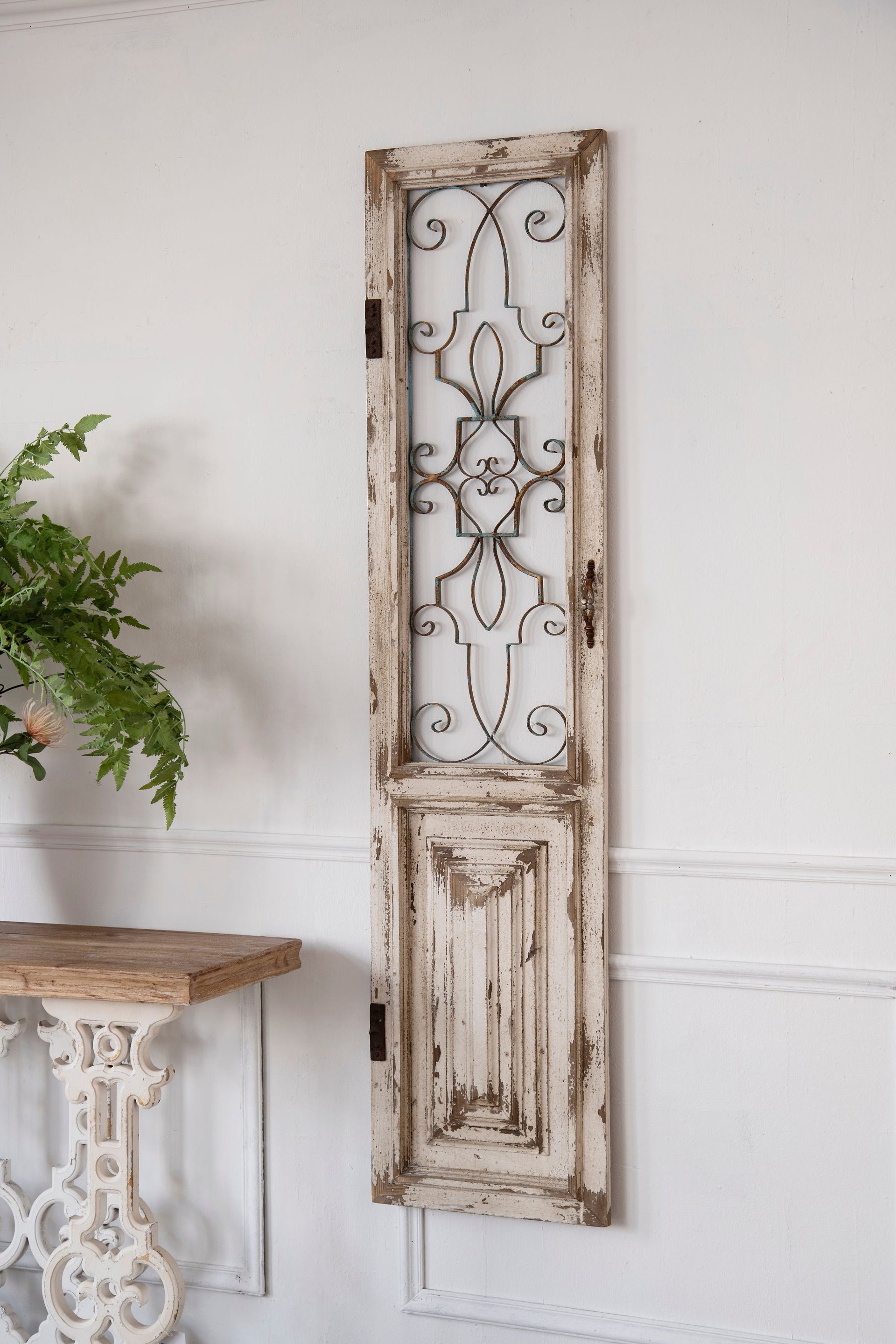 15.8x66.9' Wooden Decorative Panel, Decorative Wall Sculpture