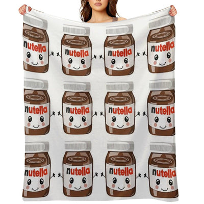 Nutella Cutie Throw Blanket