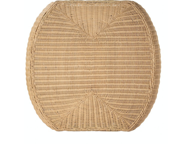 Coralitta Rattan Coffee Table in Light Brown