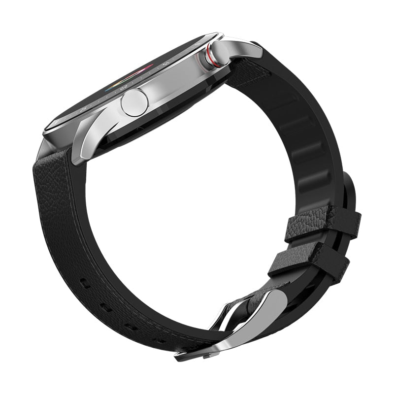 New FG08 1.3 Inch Smart Watch Full Touch Round Screen Display Bluetooth Call Waterproof TWS Music Smartwatch for Android IOS