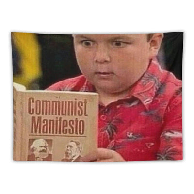 Gibby Gives The Manifesto A Read Tapestry