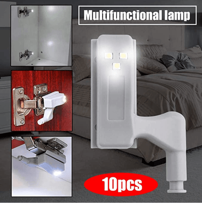 LED Inner Hinge lamp Under Cabinet Light Universal Wardrobe Light Sensor Led For Cupboard Closet Kitchen Bedroom Decor Lamp