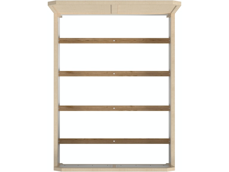 Bar Harbor Queen Raffia Panel Bed in Natural