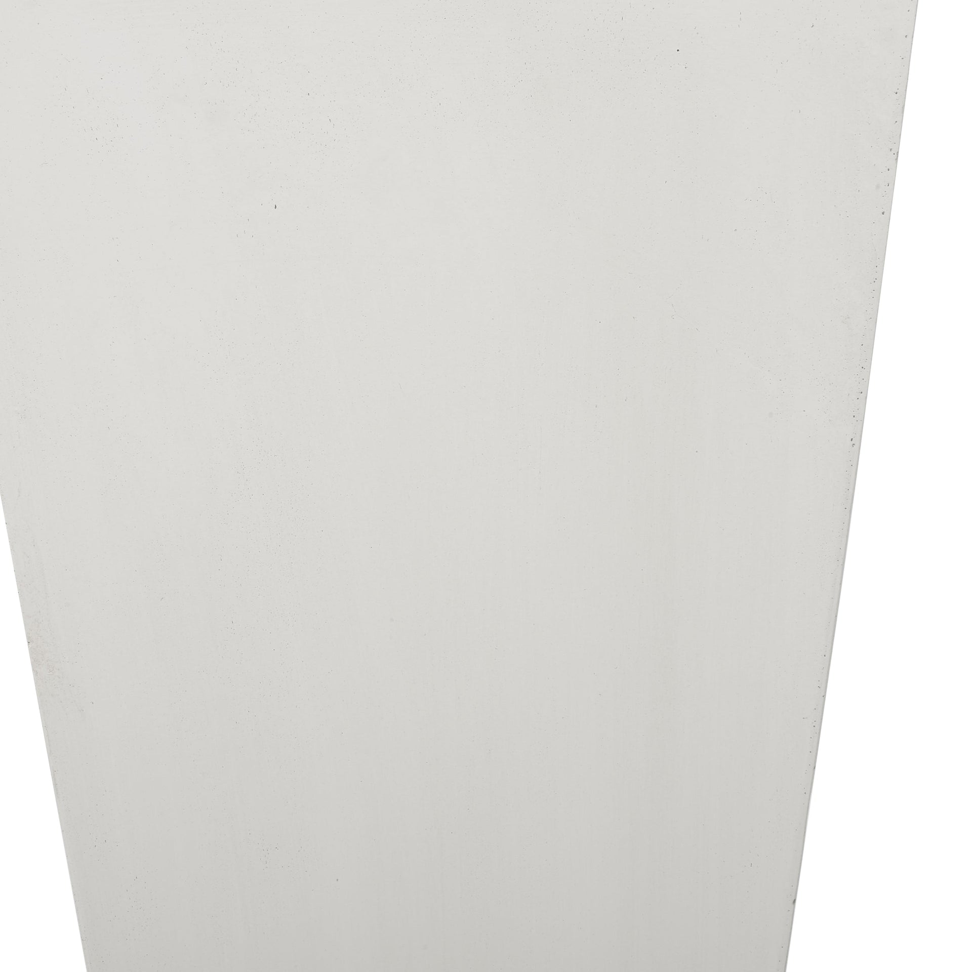 13' x 28.5' Modern Outdoor MGO Cast Stone Planter, White